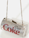 SODA CAN RHINESTONE PURSE