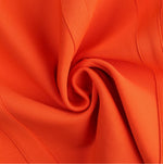 Brooke - Orange Bandage Dress