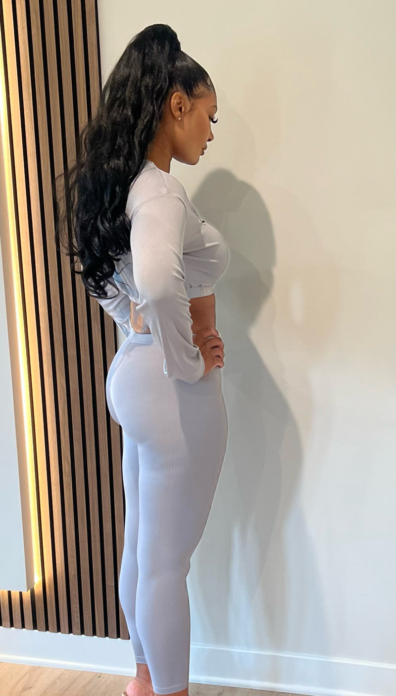Lucky Two Piece Long Sleeve Leggings Set