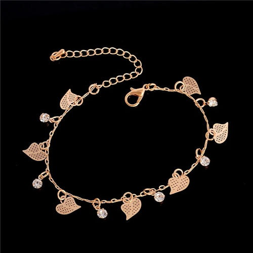 HEART ANKLET