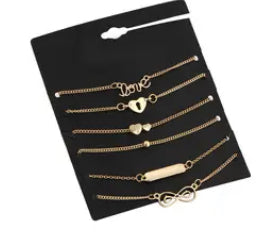 GOLD ANKLETS