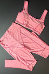 Elyse - Pink Two Piece Set