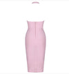 Jalessa - Pink Bandage Dress