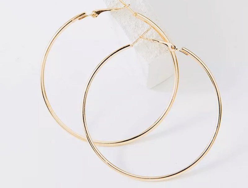 LARGE HOOP EARRING